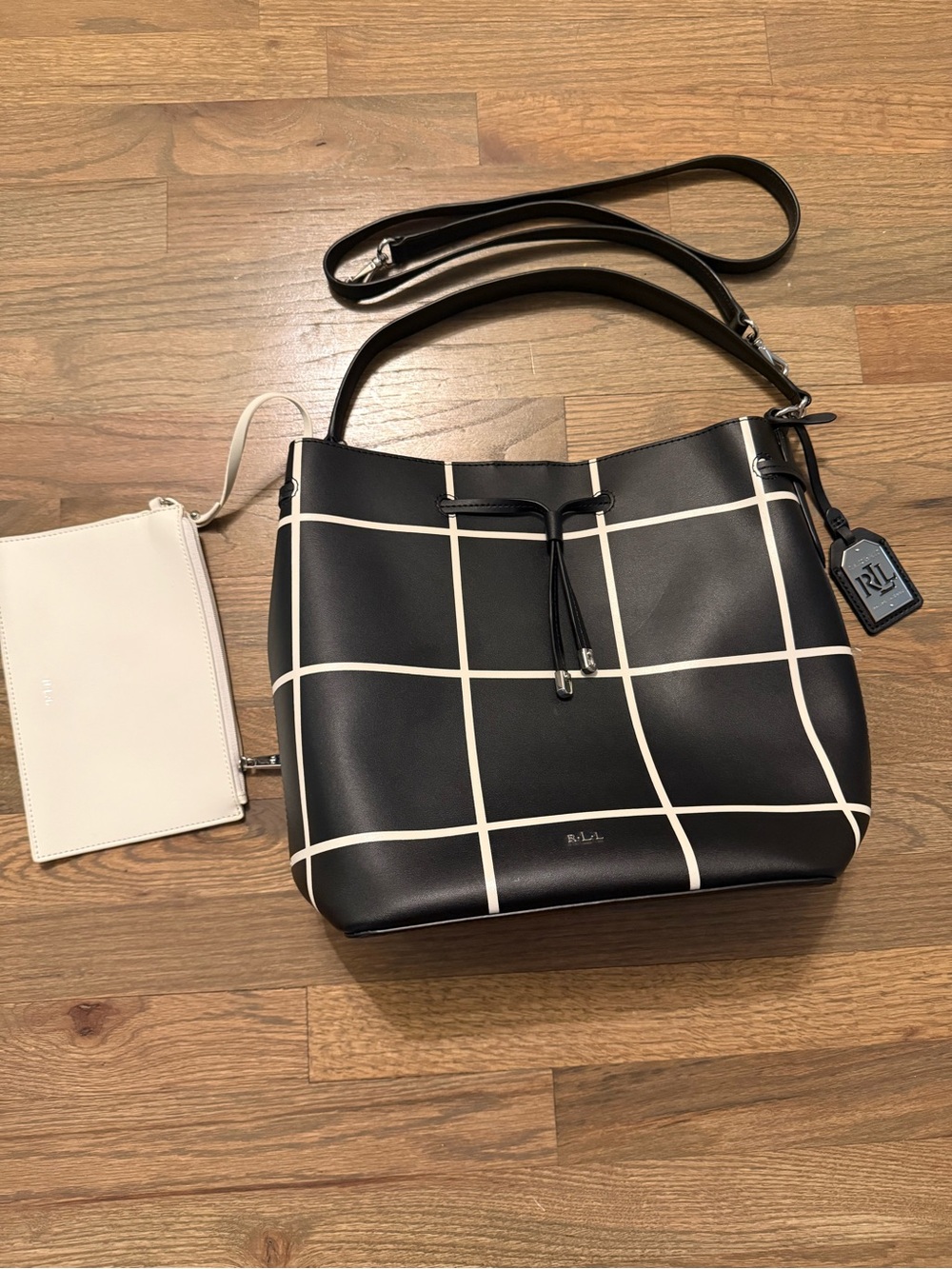 Ralph Lauren Dryden Debby Drawstring Bucket Bag